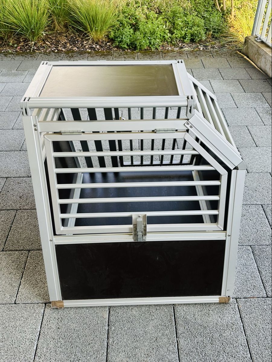 Käfige, Transport & Sicherheit: Schmidt - Hundebox – abschliessbar mit Notausstieg – Gebraucht aus Erlinsbach So von jasper88 4