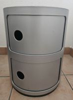  Kartell 4965-67 Anna Castelli Silber 2 Schubladen