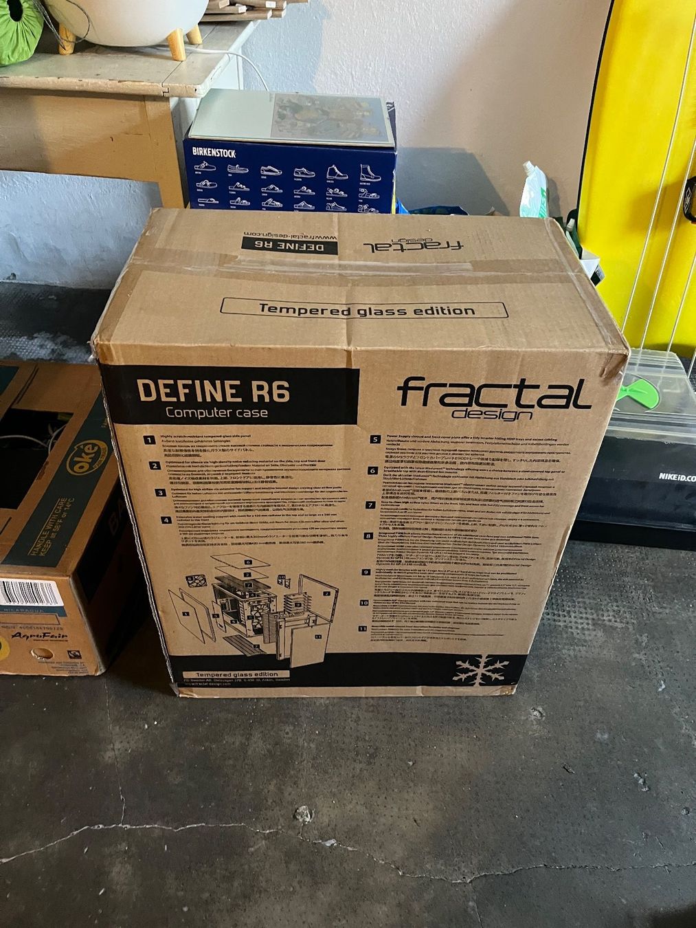Fractal Custodie: Fractal Define R6 (Schwarz) – Nuovo e nell'imballaggio originale da Basel venduto da yve_7wxy 2