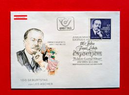 ÖSTERREICH OPERETTE ASCHER LUSTIGE WITWE FRANZ LEHAR FD 1980