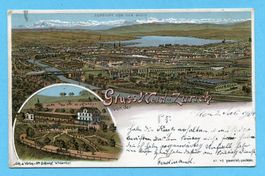 Gruss von der Weid - Zürich 1900 - Schlumpfkarte Nr. 45
