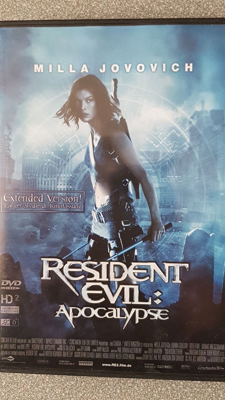Tous les DVDs: DVD Resident Evil: Apocalypse / Milla Jovovich – D'occasion à Oetwil am See par fineli2