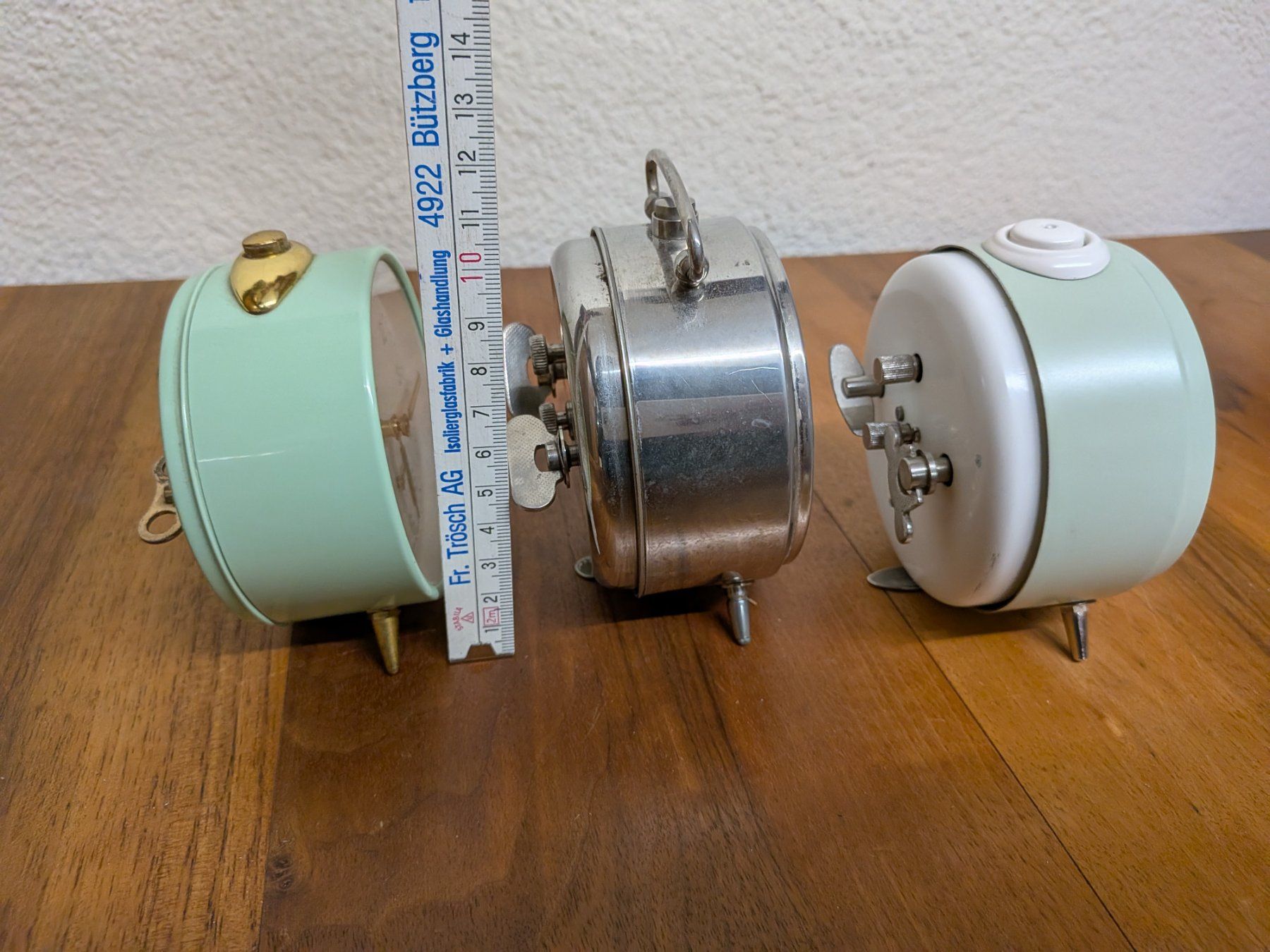 Junghans Sveglie: 3 defekte Wecker Junghans und Diehl – Difettoso da Emmen venduto da Brockofsky 6