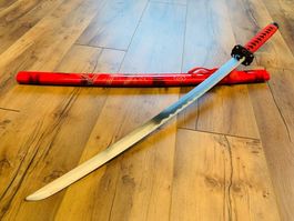 Samurai Katana Schwert Tanto 99cm RED NEU