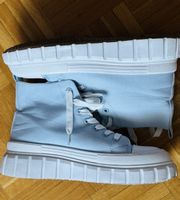 Sneakers High 41 light blue neuwertig  => 10-