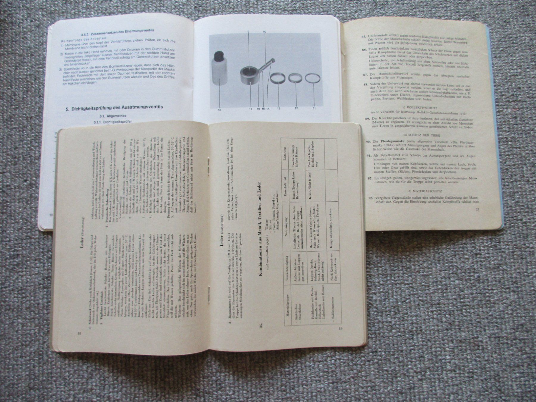 Bücher: 3 Reglemente der Schweizer-Armee 1954-1956-1979 – Gebraucht aus Schafisheim von reno007 4