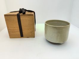 Teeschale Japan Chawan Keramik-  20. Jh. "Inuyama"