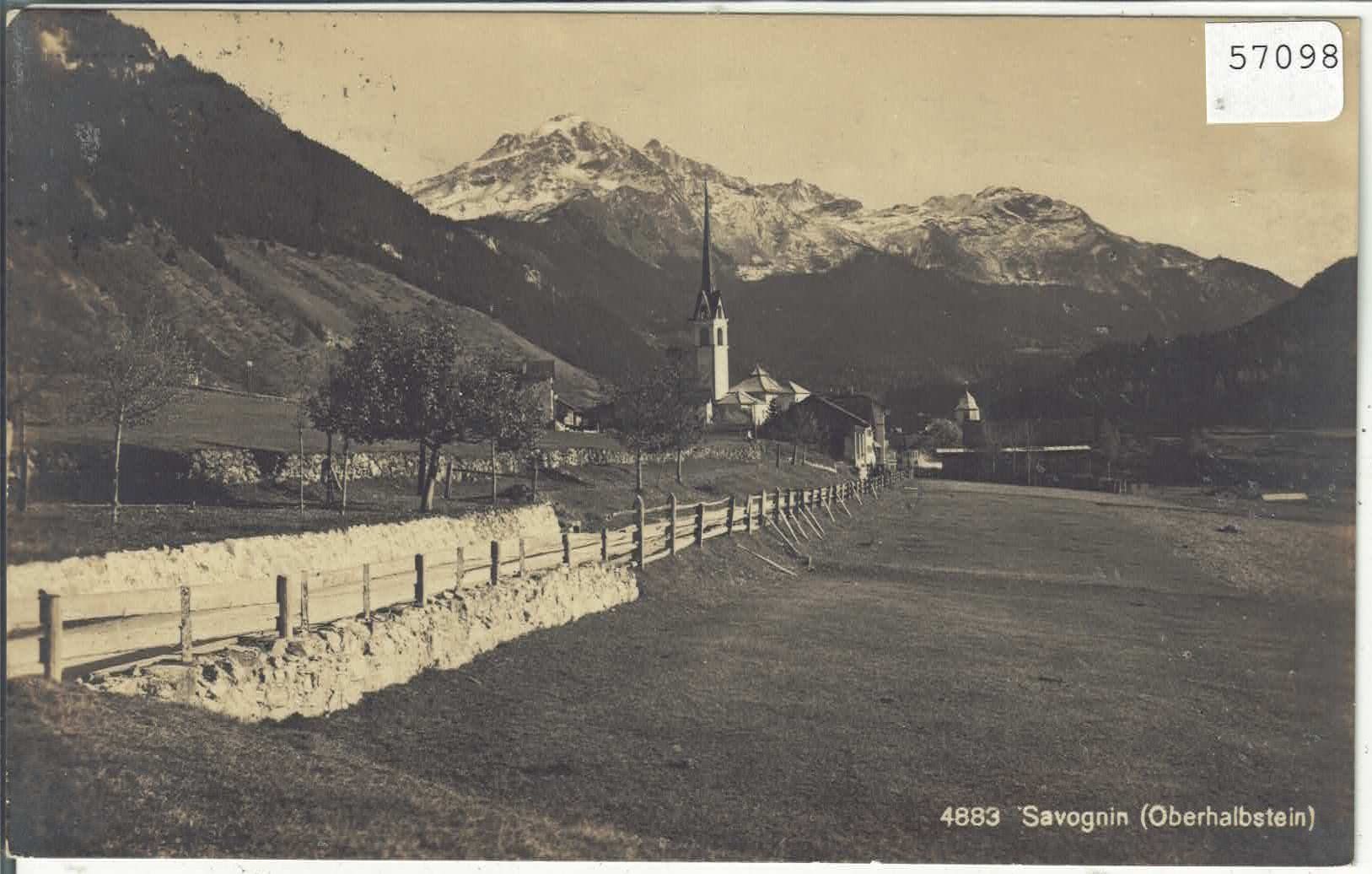 Cartes postales: Strasse nach Savognin – D'occasion à Ettingen par Kartenplanet