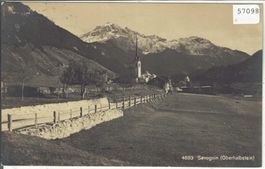 Strasse nach Savognin