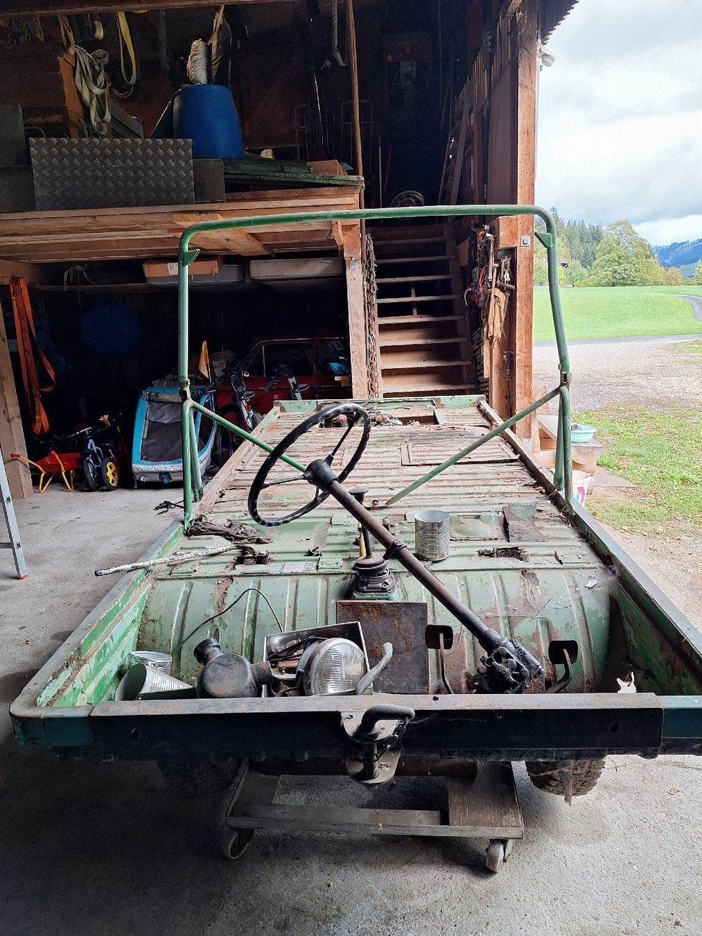 Puch Automobili: Steyer Puch Haflinger – Difettoso da Röthenbach venduto da Tom3538 4