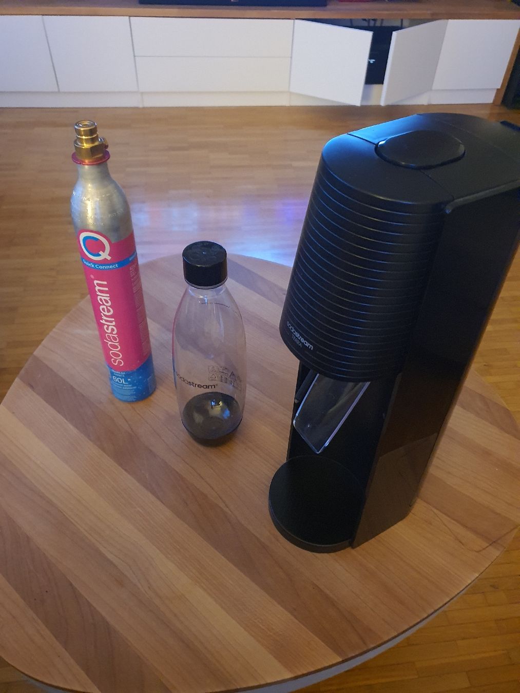 Sonstiges für Haushalt & Wohnen: Soda stream inkl. Flasche ab 1 Fr.- – Gebraucht aus Dietikon von bilalgs