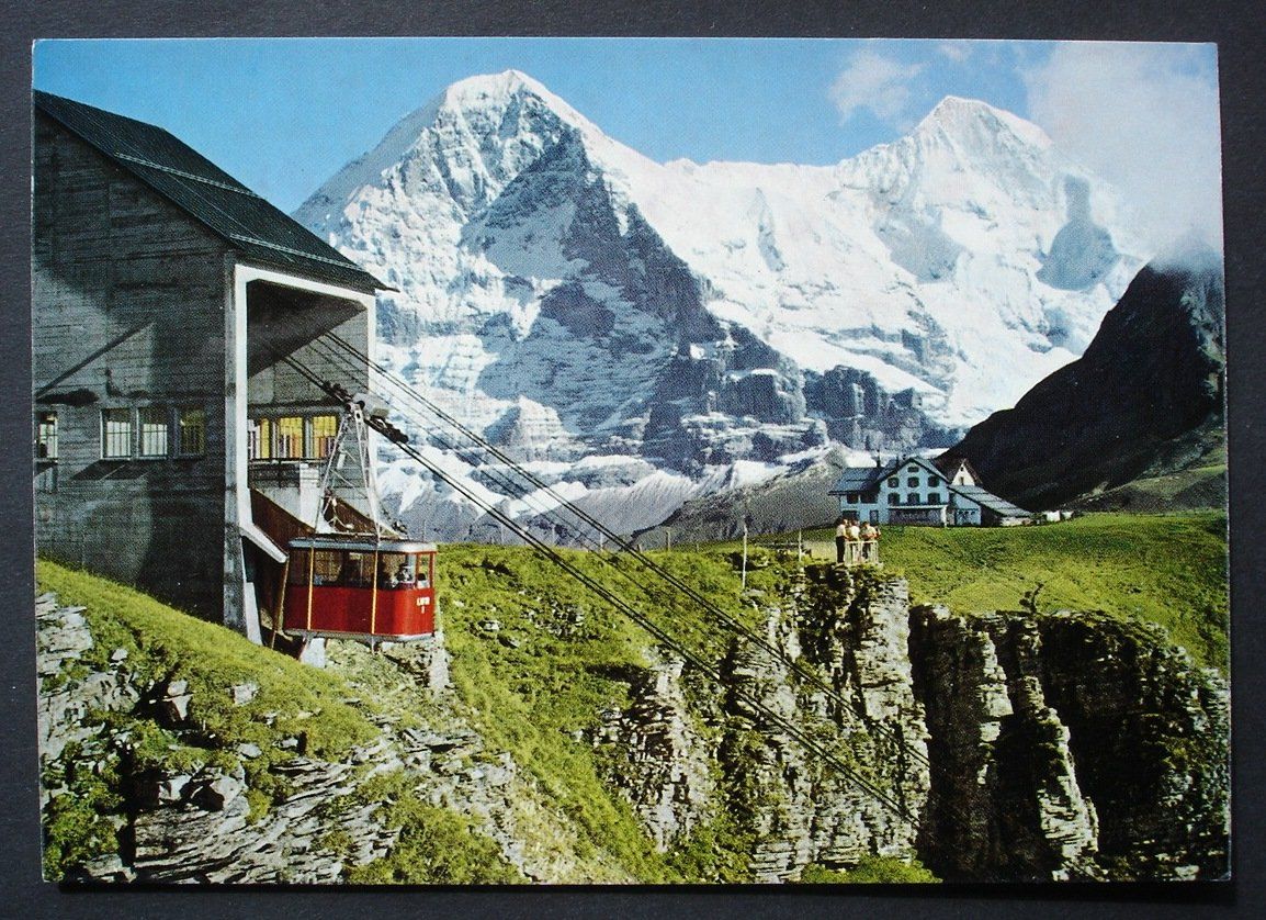 Cartes postales: WENGEN Luftseilbahn Männlichen – Neuf (Voir description) à Jona par philajona