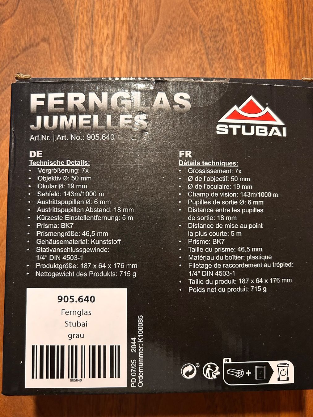 Binocoli: Stubai Fernglas Jumelles – Nuovo e nell'imballaggio originale da Wettingen venduto da Luxine 4