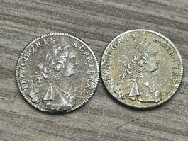 2 X Dukat Frankreich tu Domine Spes Mea 1752