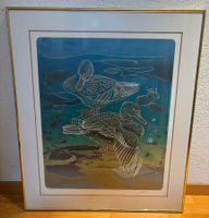 Lithographie canards Hans Erni
