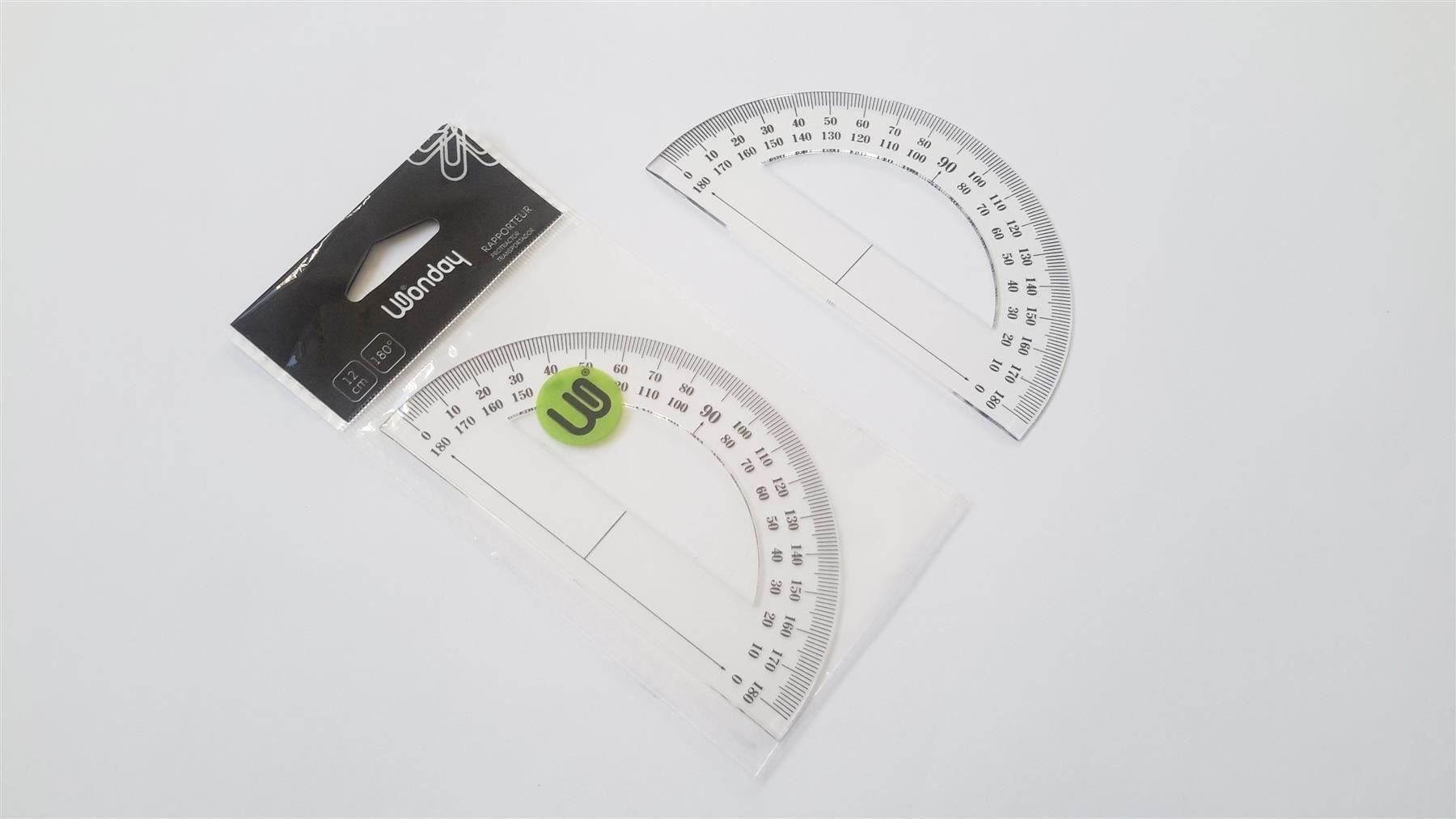 Altro in Scrittura & Disegno: Halb-Winkelmesser 180 ° 120 mm – Nuovo e nell'imballaggio originale da St. Gallen venduto da cointec 1