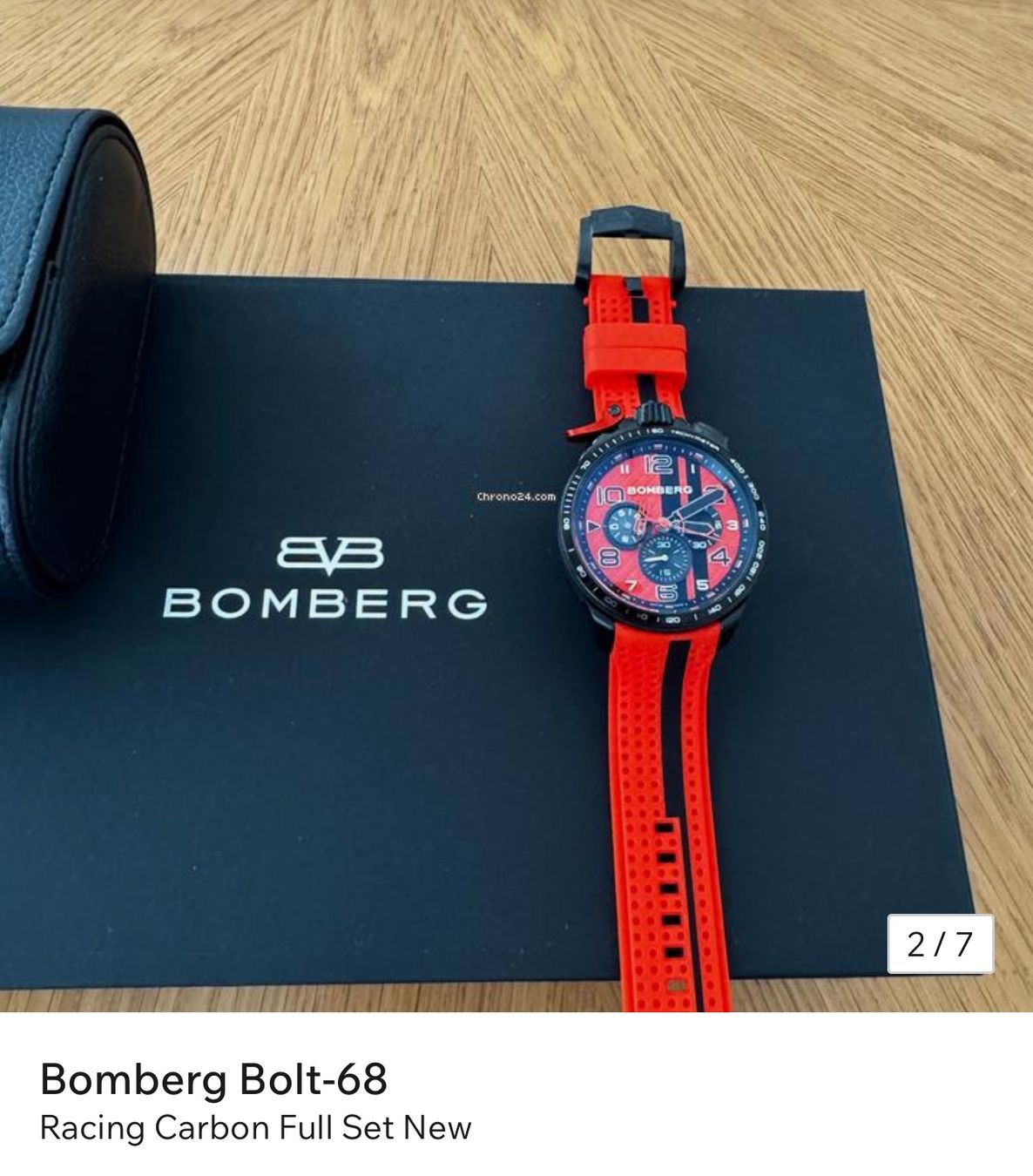 Bomberg Orologi: Bomberg Bolt 68 Racing Carbon – Nuovo e nell'imballaggio originale da Landquart venduto da chr_96r8 2