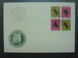 1953  FDC PJ (Herzstück) Fr. 64.-- / SBK 400.--