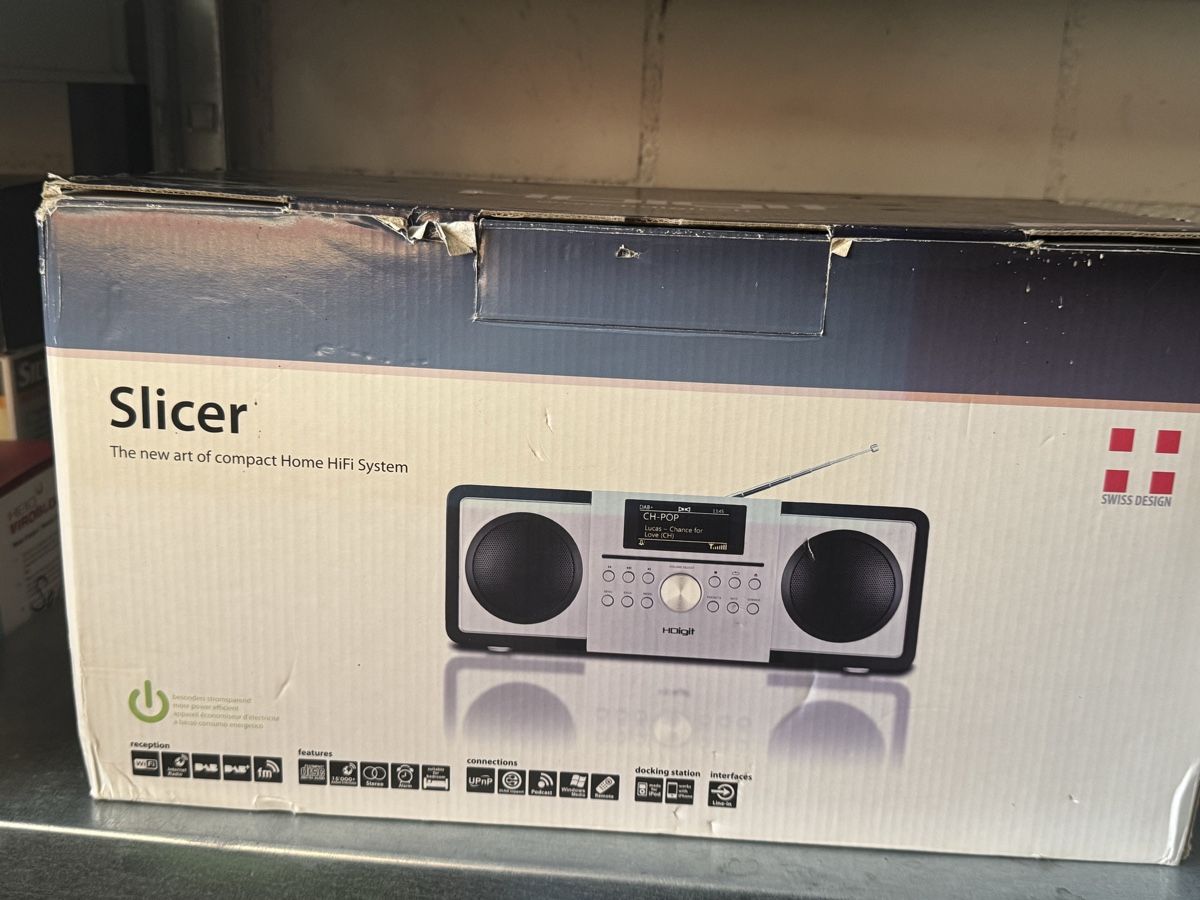 Radio: HDigit Slicer  DAB+ Radio Stereo – Nuovo (secondo la descrizione) da Schwerzenbach venduto da Cdl 5