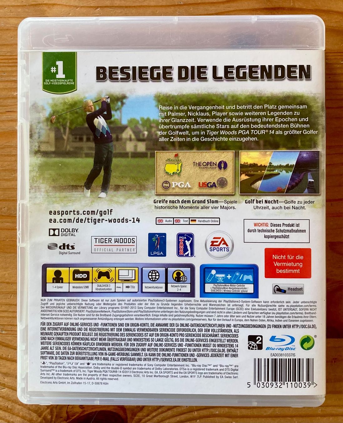 Sony Giochi: Tiger Woods PGA Tour 14 - PS3 – Usato da Zürich venduto da Djmotionch 3