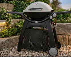 Weber Gasgrill Q 300 / Q 3200 mit Rollwagen – Brenner top