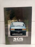 Brochure Catalogue Peugeot 305 1980 GL/GR/GRD/SR