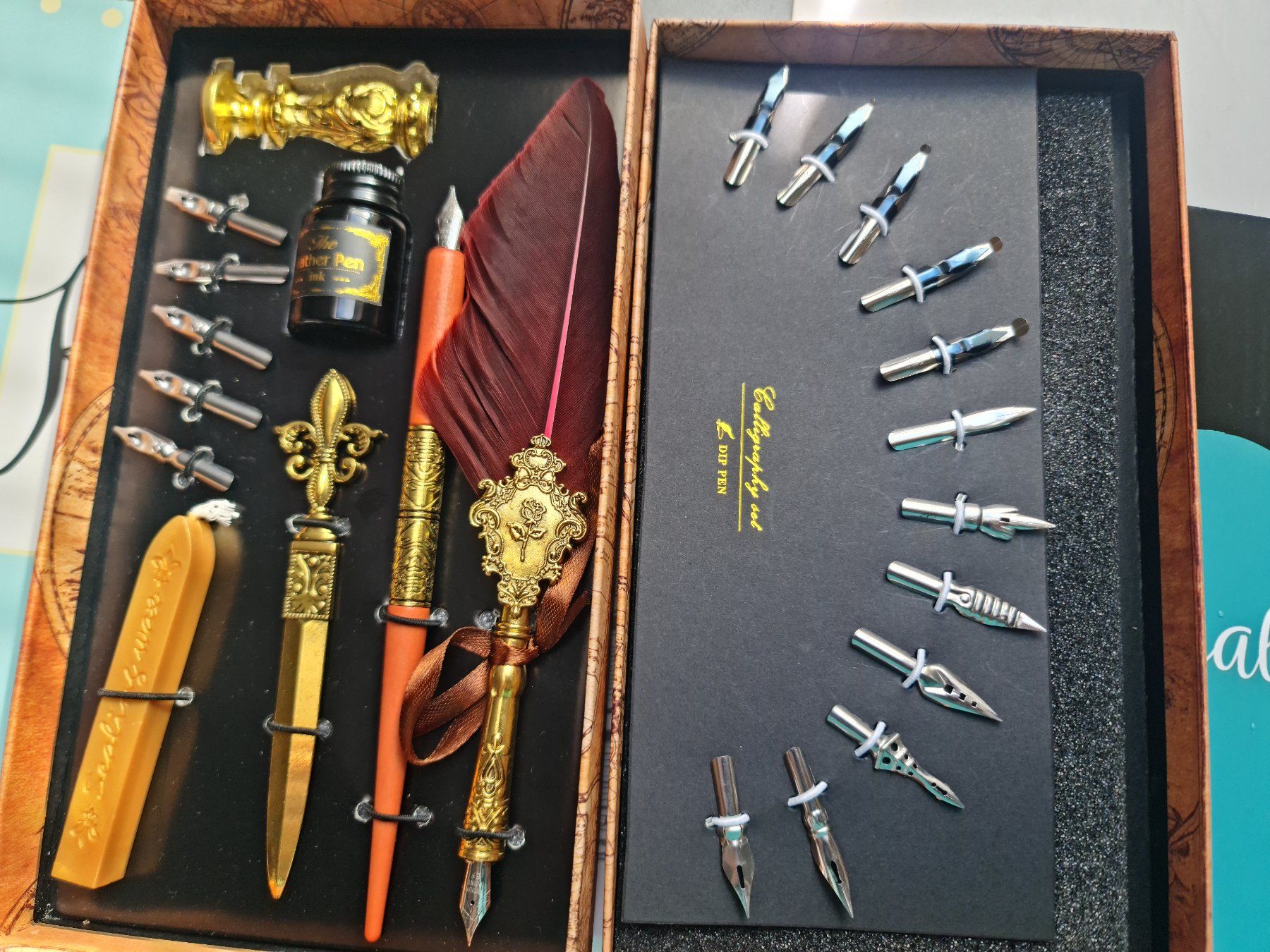 Stylos & Marker: umfangreiches Kalligraphie - Set – D'occasion à Turbenthal par SiBra77 3