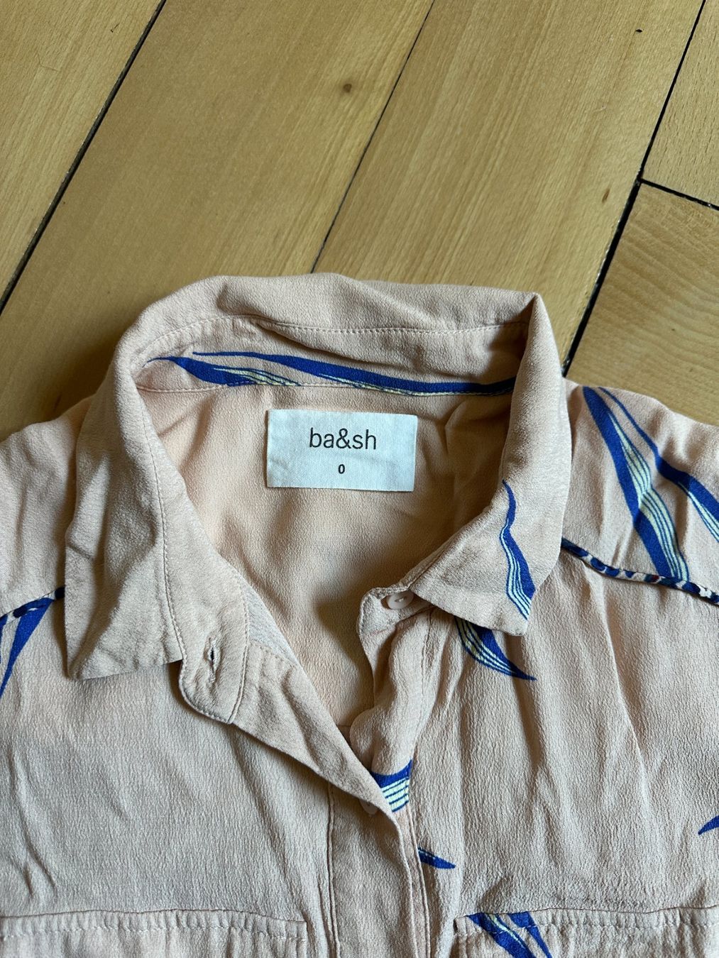 Ba&Sh Camicette: BA&SH - Bluse altrosa gemustert XS – Usato da Zürich venduto da Diazaio 3