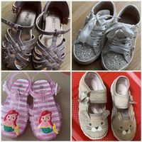 Mädchen Schuhe Gr 23/24 Sandalen Glitzer badeschuhe finken