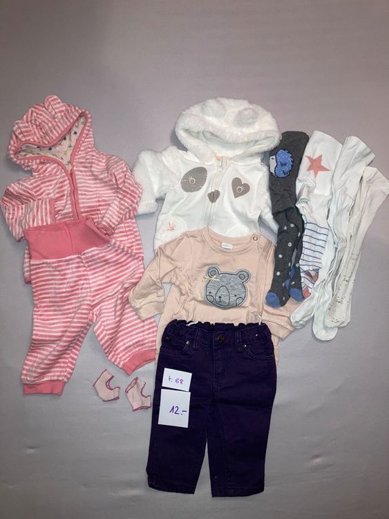 Lot Of Girl's Clothing Jeans Skirt T-Shirt ZARA OKÏADI