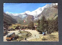 AK Saas Fee mit Alphubel u Täschhorn