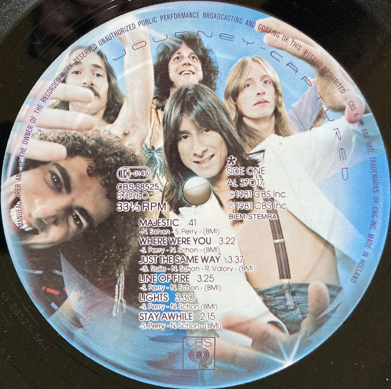 Schallplatten: JOURNEY - CAPTURED – Gebraucht aus Bottens von hotter-than-hell 4