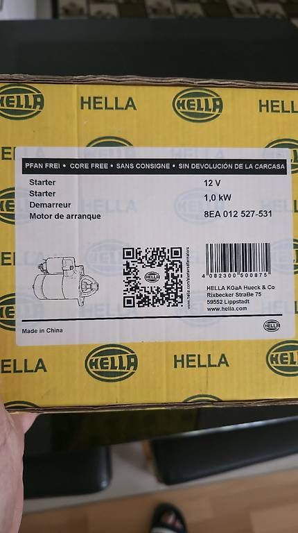 Toutes les pièces auto: Hella Anlasser – D'occasion à Eschlikon TG par JMDRP 3
