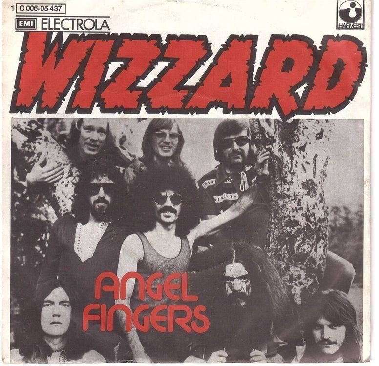 Dischi in vinile: Wizzard  --  Angel Fingers  Single7 – Usato da Rheinau venduto da thespecials