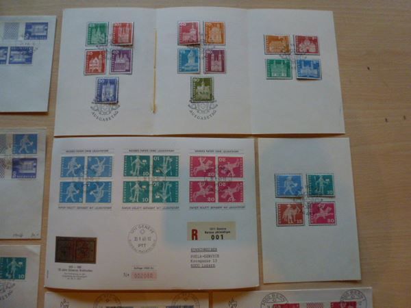 Alle Briefmarken: Lot ++ Motive Postgeschichte 1960 / 1968 – Gebraucht aus Walkringen von Casablanca777 5