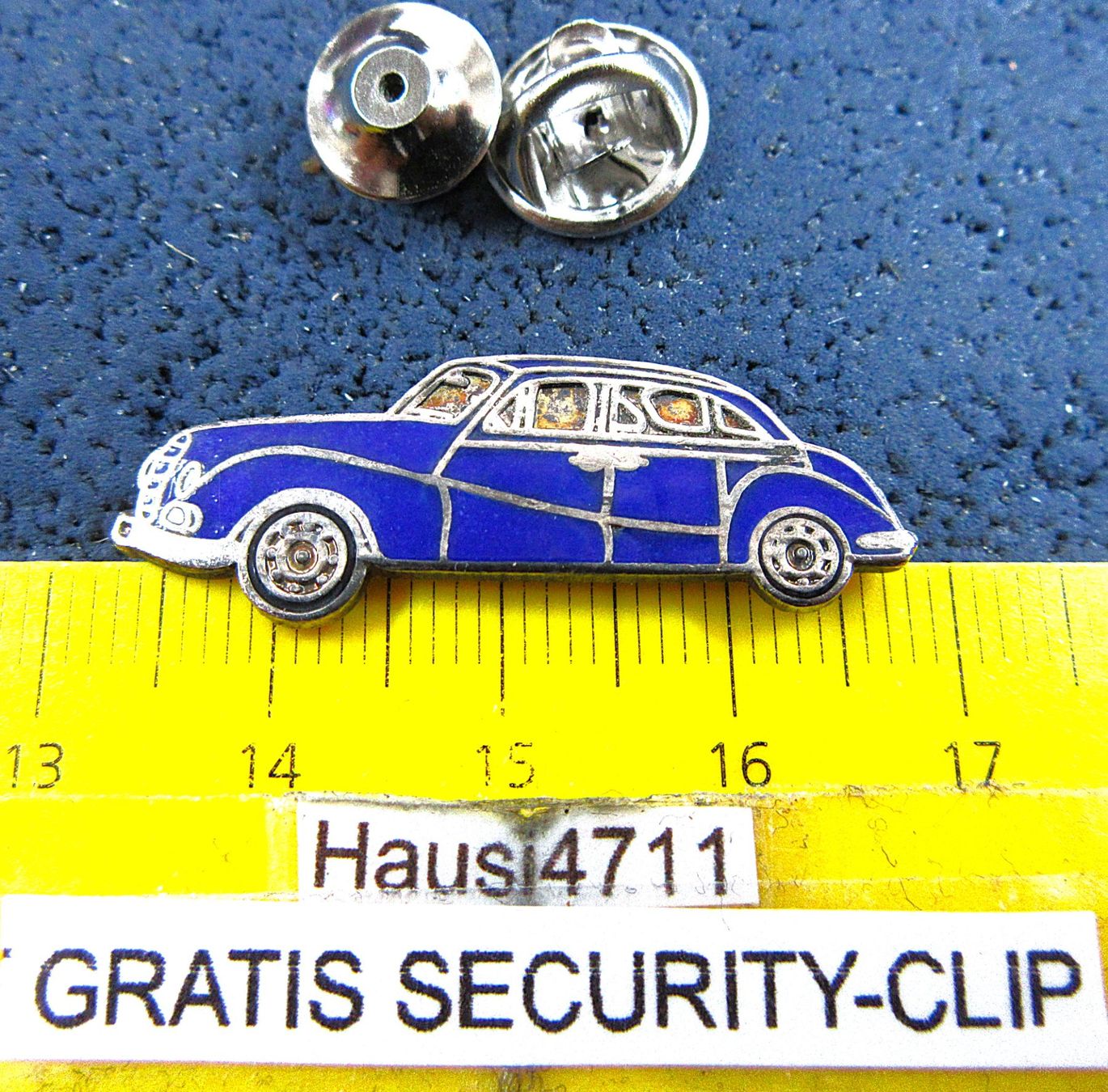 BMW Plaketten & Abzeichen: BMW 502 "BAROCKENGEL" AUTO PIN ENAMEL OLDI mit SECURITY-CLIP – Gebraucht aus Ettingen von Hausi4711