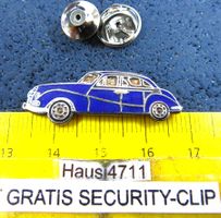 BMW 502 "BAROCKENGEL" AUTO PIN ENAMEL OLDI mit SECURITY-CLIP