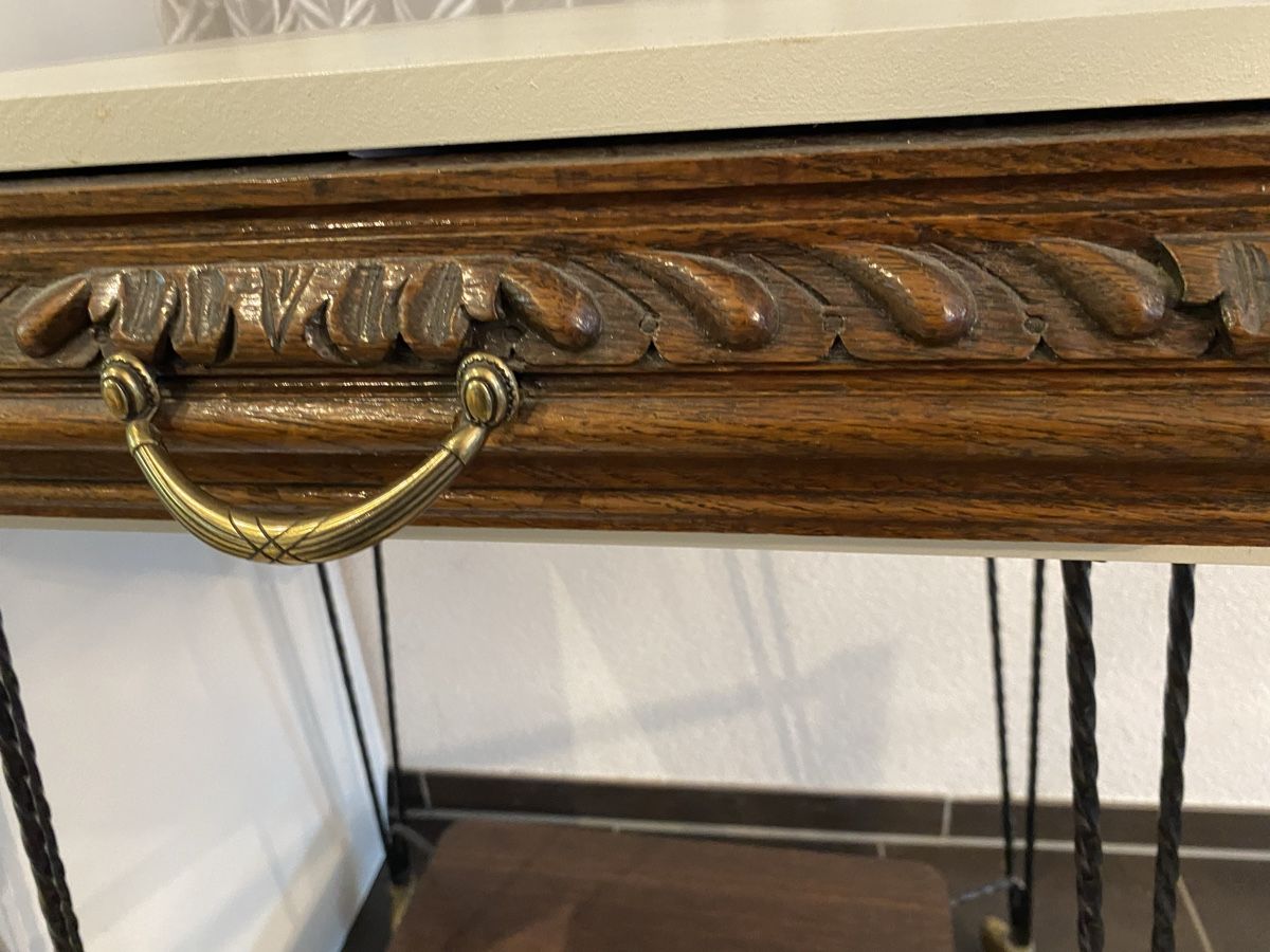 Tavoli: Schicker Beistelltisch mit Schublade & Rollen – Usato da Weinfelden venduto da MariaTG 2