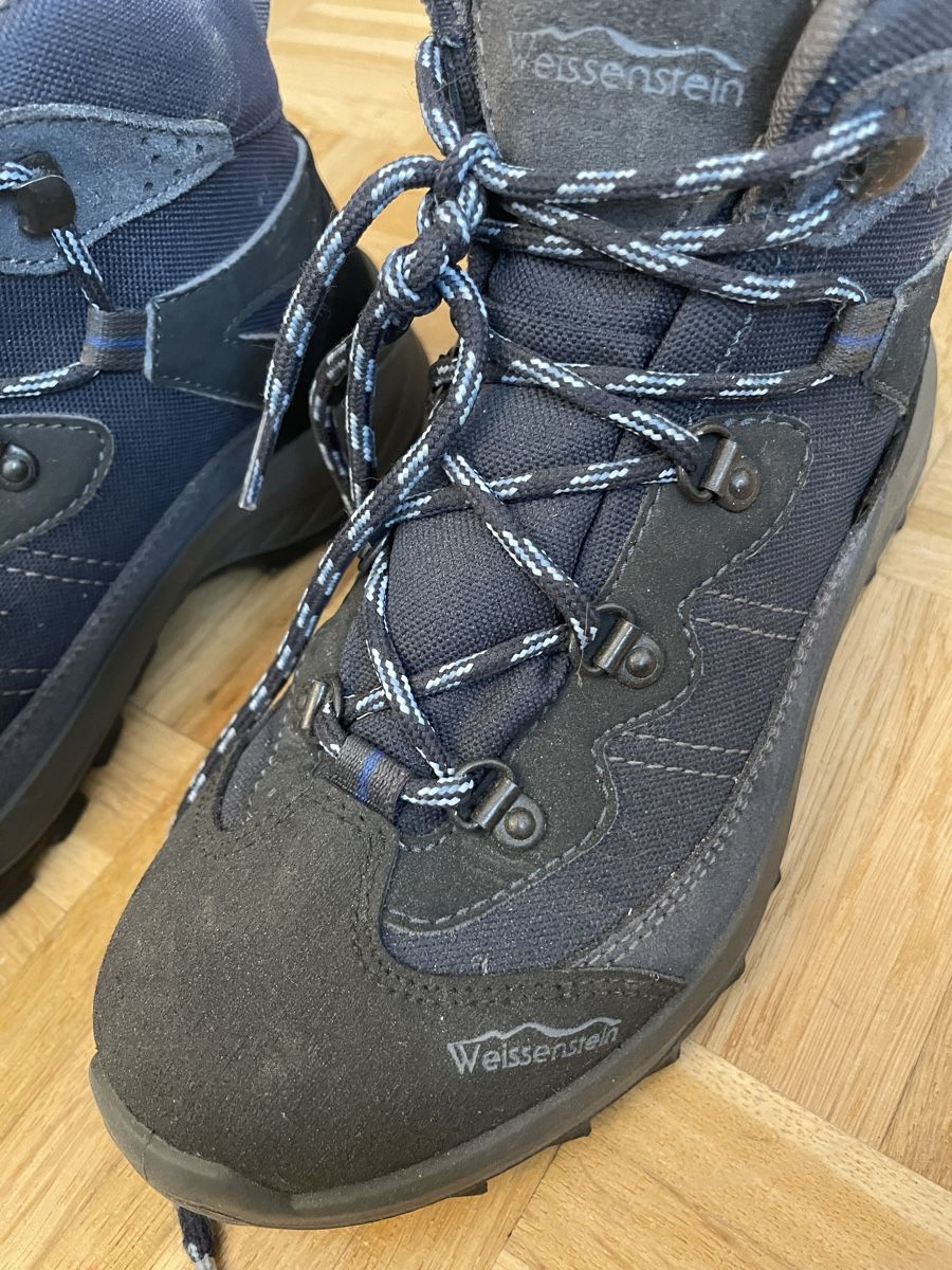Herrenschuhe: Wanderschuhe Weissenstein blau Grösse 37  – Neu (gemäss Beschreibung) aus Dietikon von Apel 5