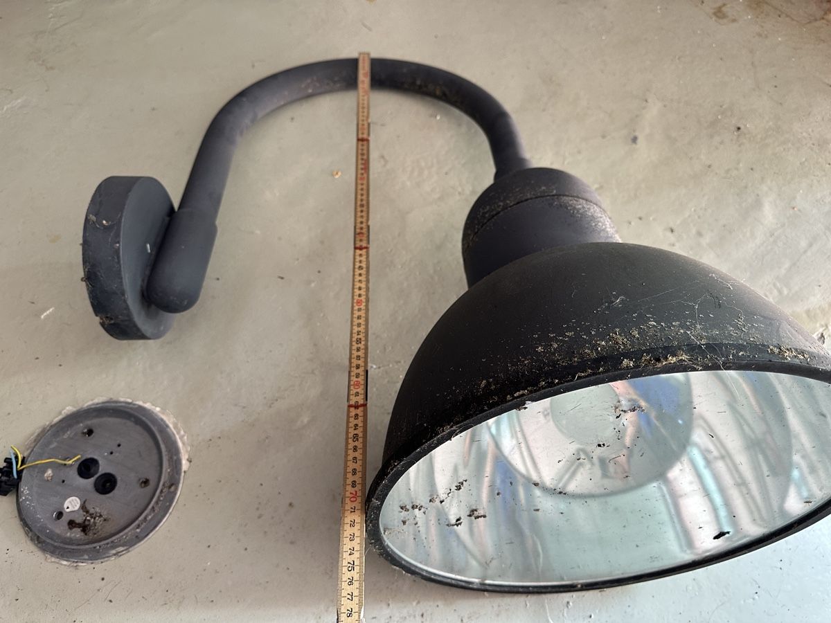 Lampen: Grosse Aussenlampe, gebraucht – Gebraucht aus Steinach von Dompy 3