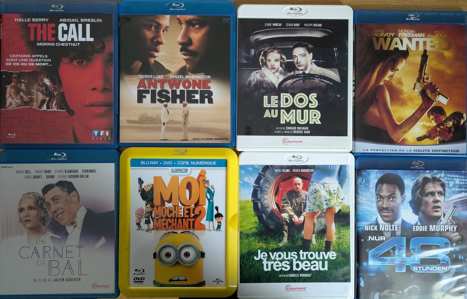 Alle DVDs: Blu Ray VF lots de 8 – Gebraucht aus Vevey von Cadillacman