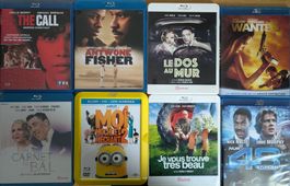 Blu Ray VF lots de 8
