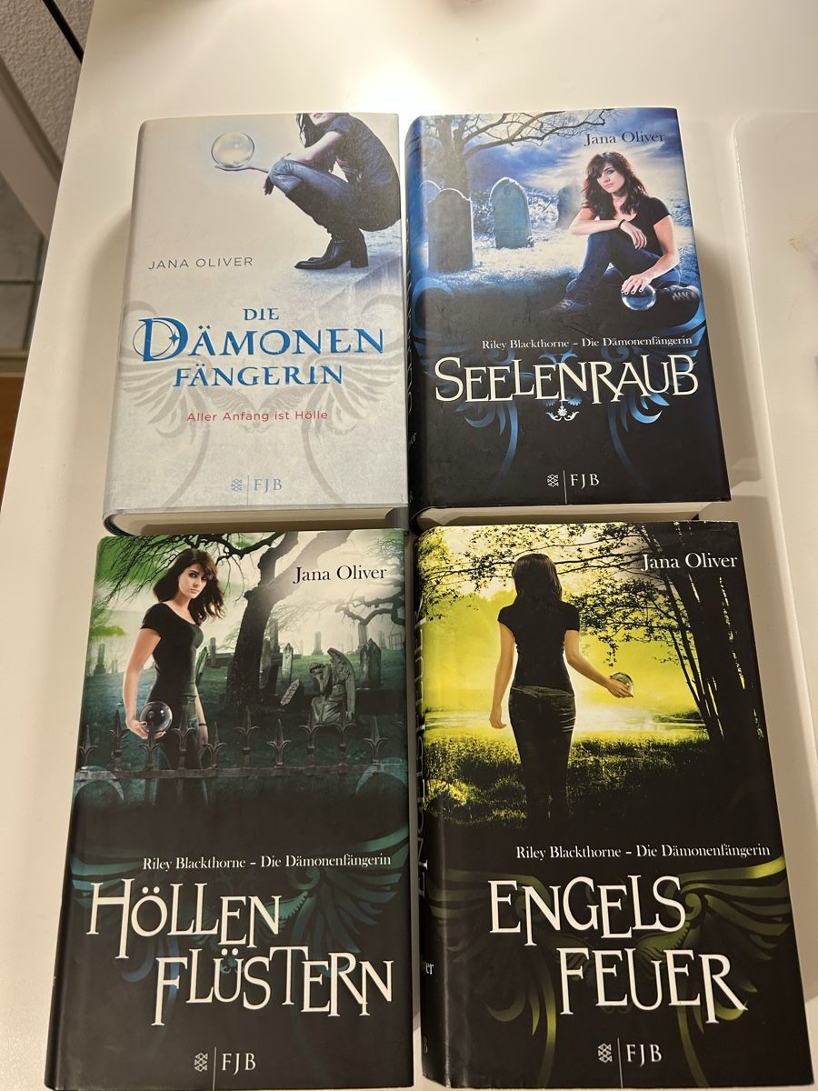 Bücher: Riley Blackthorne 1-4, Dämonenfängerserie – Gebraucht aus Luzern von Manuel121 1
