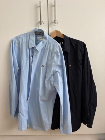 2 Lacoste Hemden M-L (FR43)