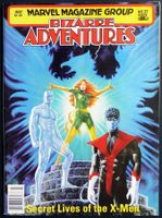 SECRET LIVE OF X-MEN IN BIZARRE ADVENTURE #27 MARVEL 1981‪