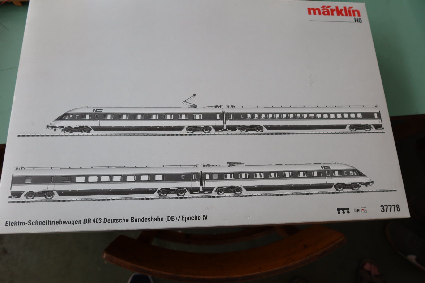 Märklin Modellini di ferrovie: Märklin 37778, DB BR 403, Db – Usato da Lausanne venduto da Club_Le_Rail 1