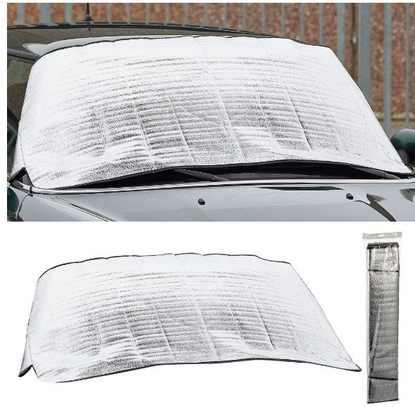 Coperture: Windschutzscheibenabdeckung Alu 140 x 70 cm – Nuovo e nell'imballaggio originale da Bonstetten venduto da SurpriseShop