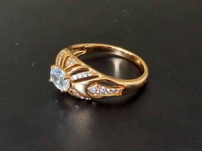 Ringe: Vergoldet Ring, Grösse 9 (59.5) – Gebraucht aus St-Prex von big_c6bb 1