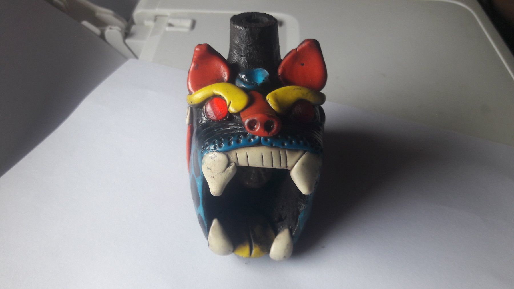 Sculture & Statue: Aztekenpfeife aus Mexiko – Usato da Laufen venduto da Mann455