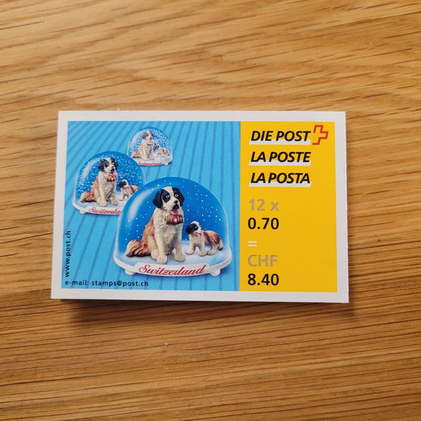 Alle Briefmarken: Carnet De Timbre /  Markenheftchen  Bern 2001 – Gebraucht aus Biel/Bienne von Destockweb 1